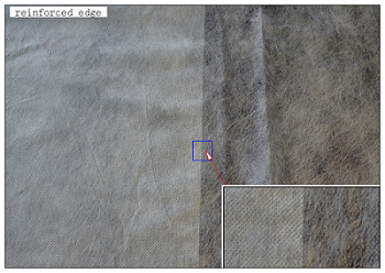 agriculture cover edge reinforced non woven