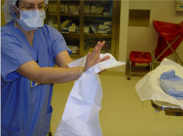 Disposable Operation Room Use Medical Hand Towel