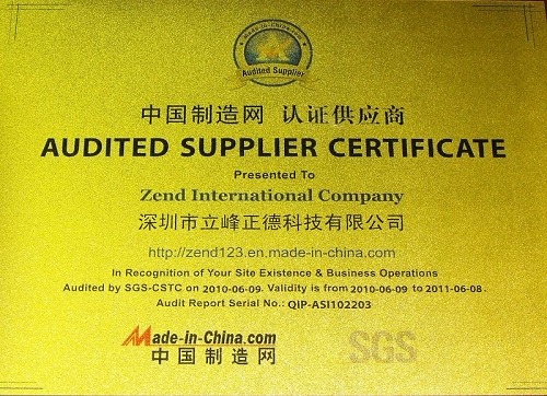 SGS Certification